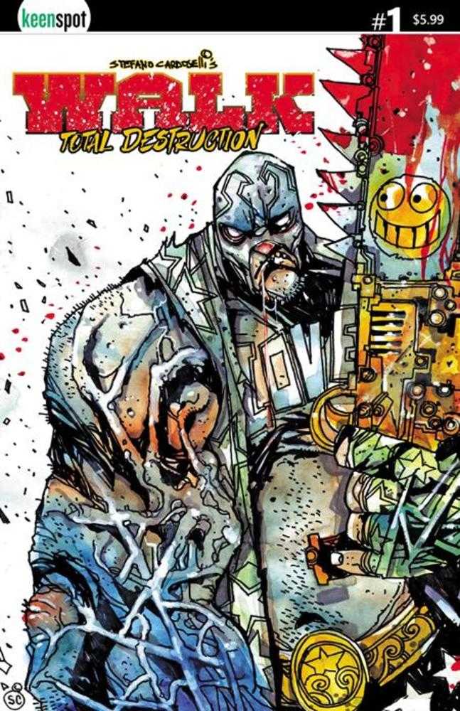 Walk Total Destruction #1 (One Shot) Cover A Stefano Cardoselli Smileysaw | Odin's Place