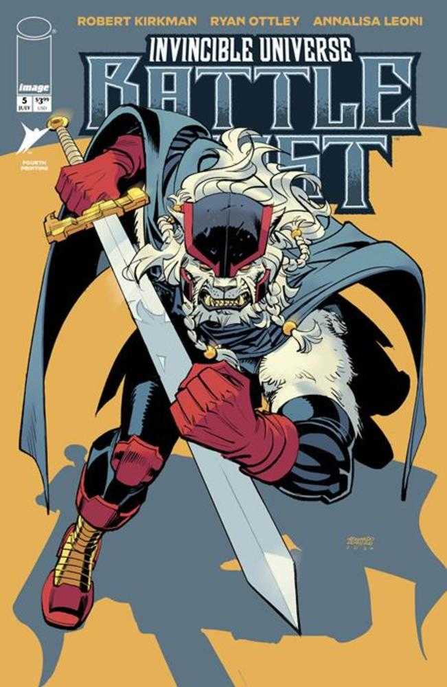 Invincible Universe Battle Beast #5 4th Printing | Odin's Place