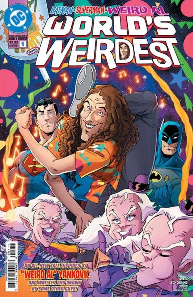 Batman Superman Weird Al Worlds Weirdest #1 (One Shot) Cover A Dan Schoening | Odin's Place
