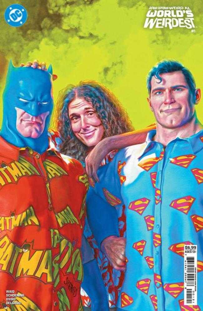 Batman Superman Weird Al Worlds Weirdest #1 (One Shot) Cover B Mark Spears Card Stock Variant | Odin's Place