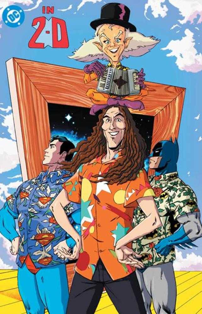 Batman Superman Weird Al Worlds Weirdest #1 (One Shot) Cover E Dan Schoening Foil Variant | Odin's Place