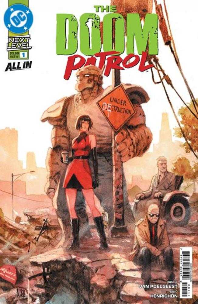 Doom Patrol #1 Cover A Niko Henrichon | Odin's Place