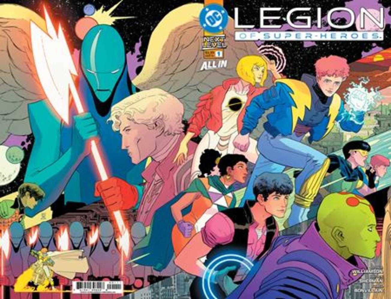 Legion Of Super Heroes #1 Cover A Hayden Sherman Wraparound | Odin's Place