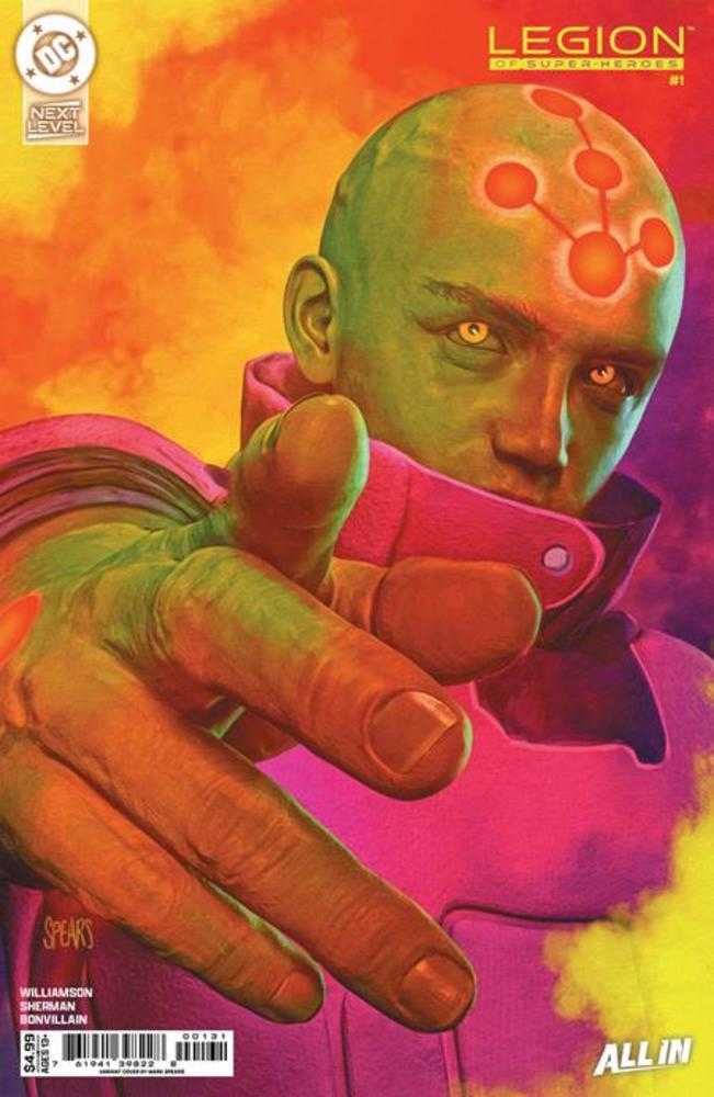 Legion Of Super Heroes #1 Cover C Mark Spears Card Stock Variant | Odin's Place