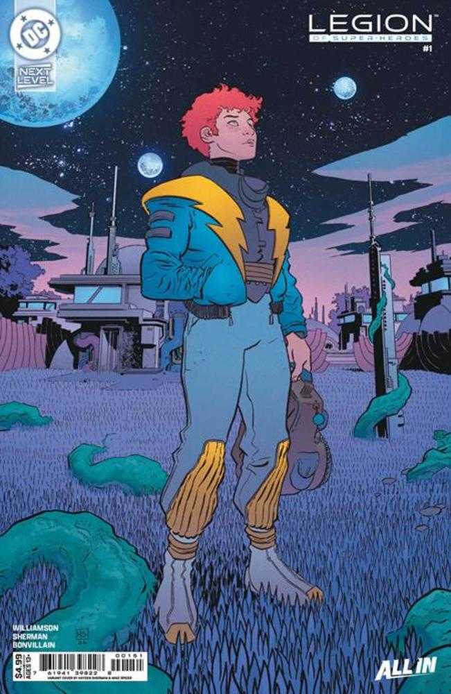 Legion Of Super Heroes #1 Cover E Hayden Sherman Card Stock Variant | Odin's Place