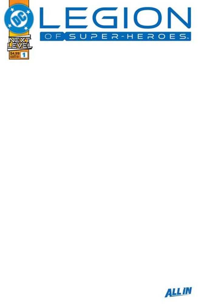 Legion Of Super Heroes #1 Cover F Blank Card Stock Variant | Odin's Place