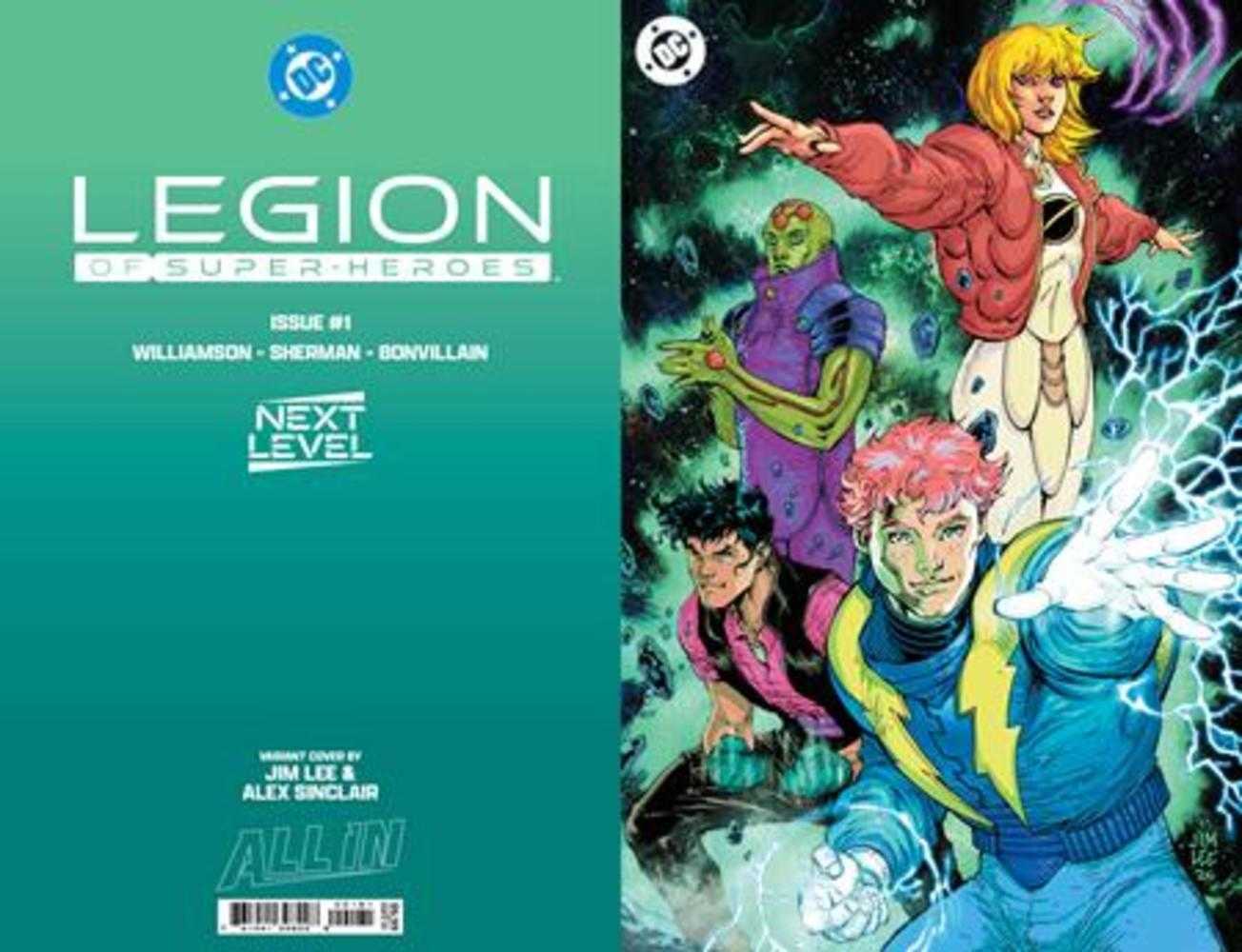 Legion Of Super Heroes #1 Cover G Jim Lee Foil Variant | Odin's Place