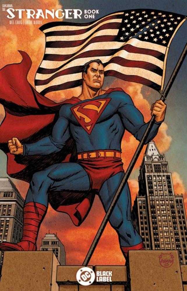 Superman The Stranger #1 (Of 6) Cover B Dave Johnson Card Stock Variant (Mature) | Odin's Place