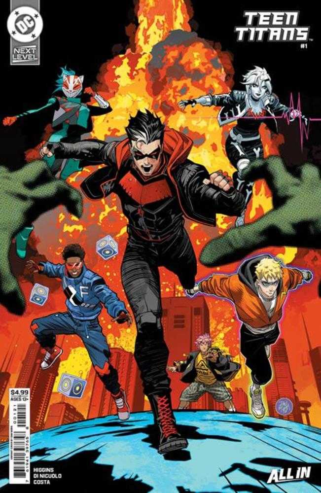 Teen Titans #1 Cover B Dan Mora Card Stock Variant | Odin's Place