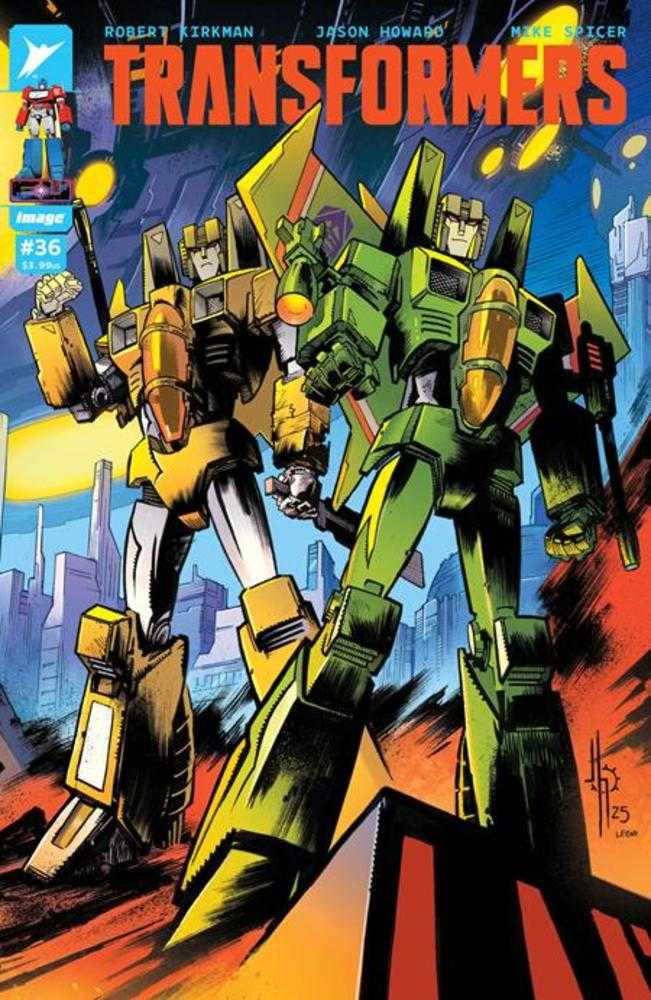 Transformers #36 Cover C Jason Howard & Annalisa Leoni Connecting Cover Variant | Odin's Place