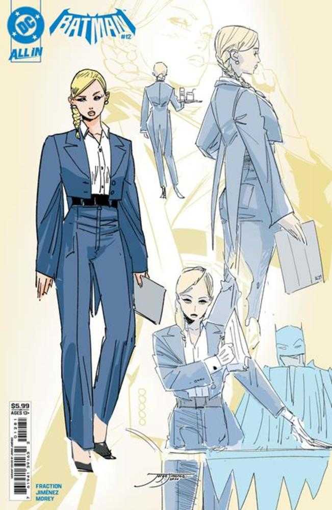 Batman #12 Cover G Jorge Jimenez Verity Pennyworth Design Card Stock Variant | Odin's Place