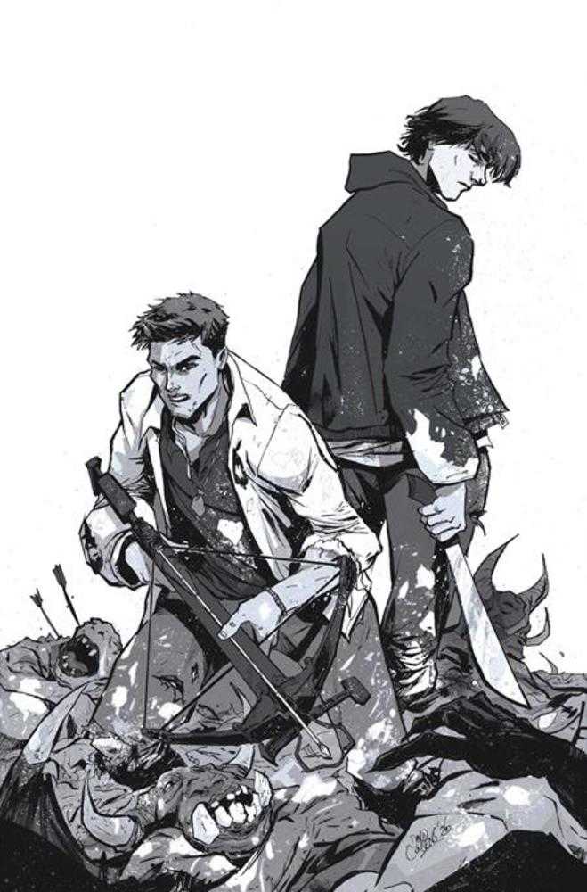 Supernatural #9 Cover L Inc 1:5 David Cousens Line Art Full Art Variant | Odin's Place