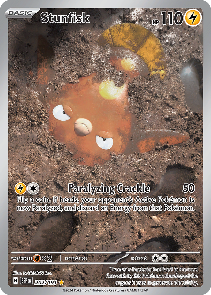 Stunfisk (202/191) [Scarlet & Violet: Surging Sparks] | Odin's Place
