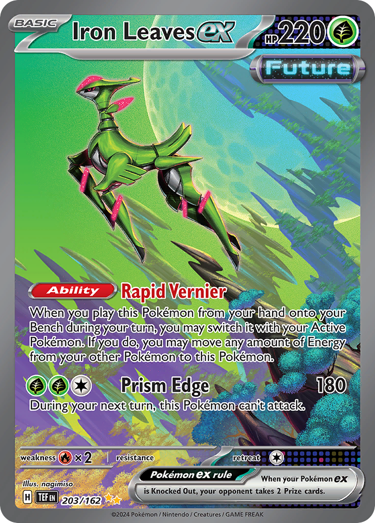 Iron Leaves ex (203/162) [Scarlet & Violet: Temporal Forces] | Odin's Place