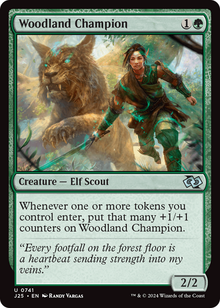 Woodland Champion [Foundations Jumpstart] | Odin's Place
