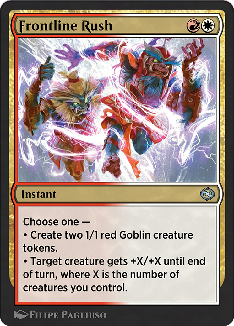 Frontline Rush [Tarkir: Dragonstorm] | Odin's Place