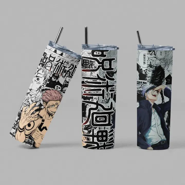 The Geek Boutique: Jujitsu Kaisen - Satoru Gojo Anime Inspired Tumbler | Odin's Place