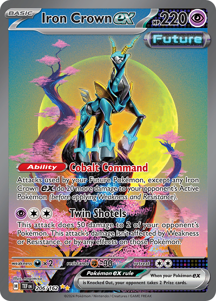 Iron Crown ex (206/162) [Scarlet & Violet: Temporal Forces] | Odin's Place