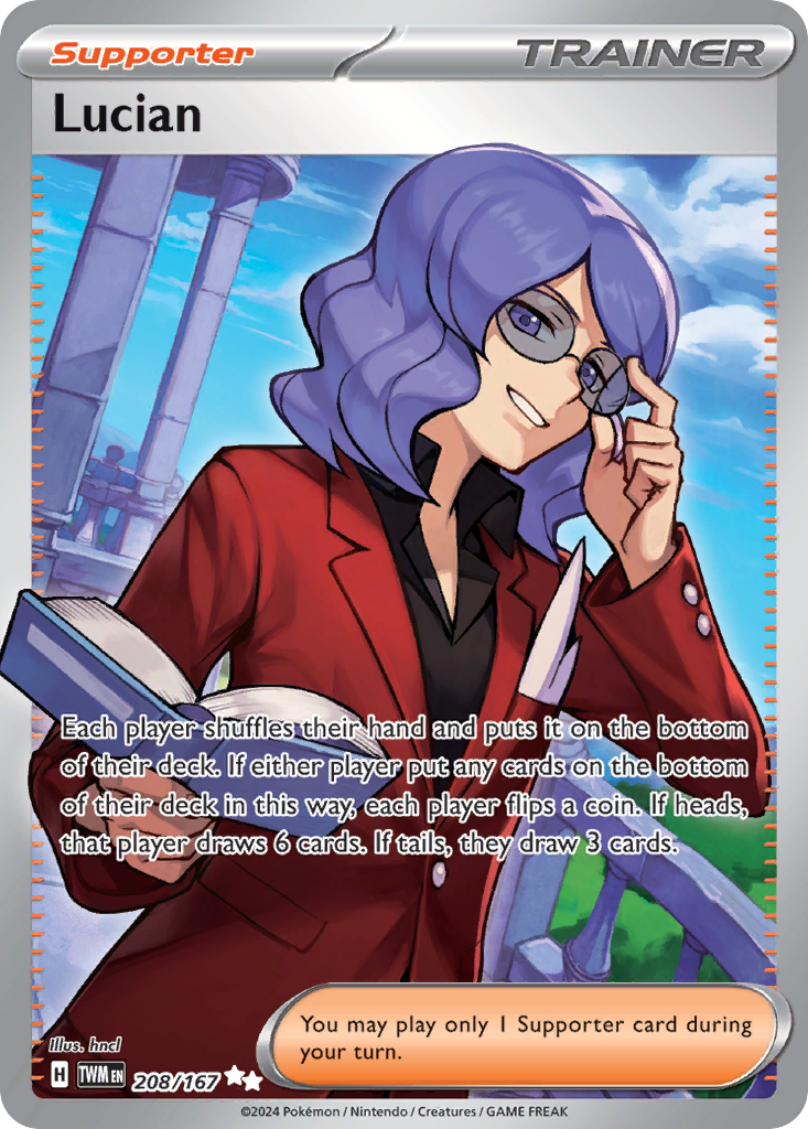 Lucian (208/167) [Scarlet & Violet: Twilight Masquerade] | Odin's Place