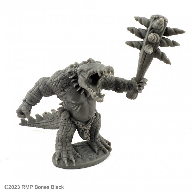 Reaper Bones Black: Gatorman (Large Club) | Odin's Place