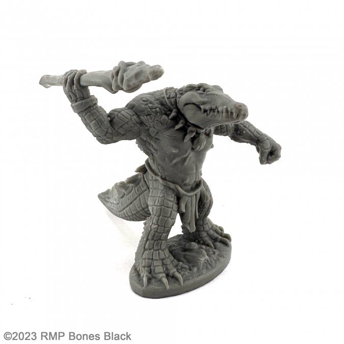 Reaper Bones Black: Gatorman (Spear) | Odin's Place