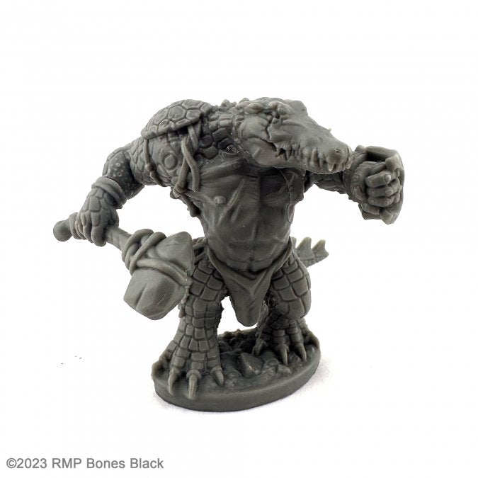 Reaper Bones Black: Gatorman (Axe and Buckler) | Odin's Place
