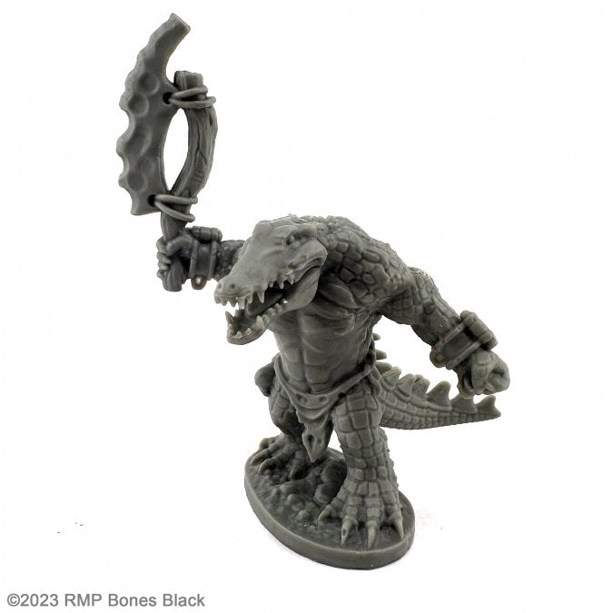 Reaper Bones Black: Gatorman (Large Axe) | Odin's Place