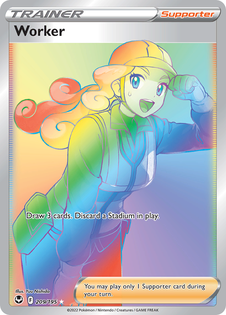 Worker (167/195) [Prize Pack Series Four] | Odin's Place
