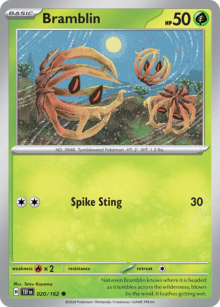 Bramblin (020/162) [Scarlet & Violet: Temporal Forces] | Odin's Place