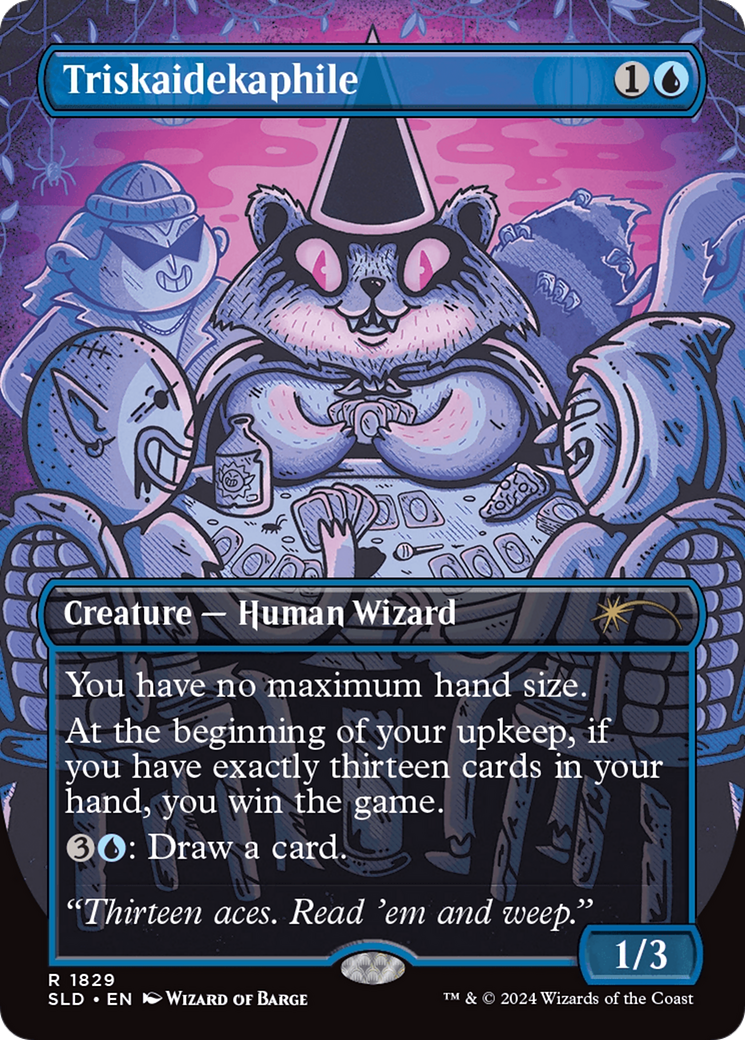 Triskaidekaphile (Rainbow Foil) [Secret Lair Drop Series] | Odin's Place