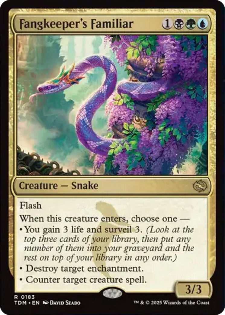 Fangkeeper's Familiar [Tarkir: Dragonstorm] | Odin's Place