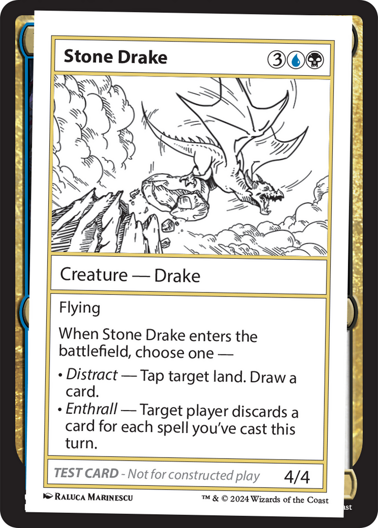 Stone Drake [Mystery Booster 2 Playtest Cards] | Odin's Place