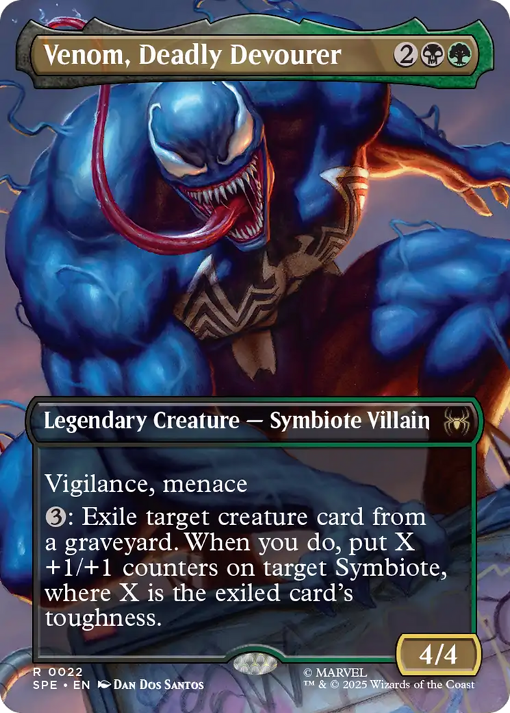 Venom, Deadly Devourer (Borderless) [Marvel's Spider-Man: Eternal-Legal] | Odin's Place