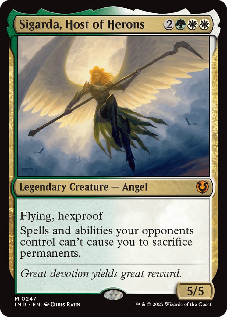 Sigarda, Host of Herons (Retro Frame) [Innistrad Remastered] | Odin's Place