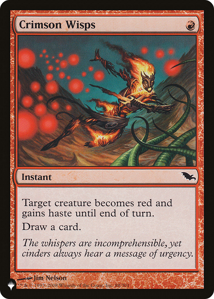 Crimson Wisps [The List] | Odin's Place