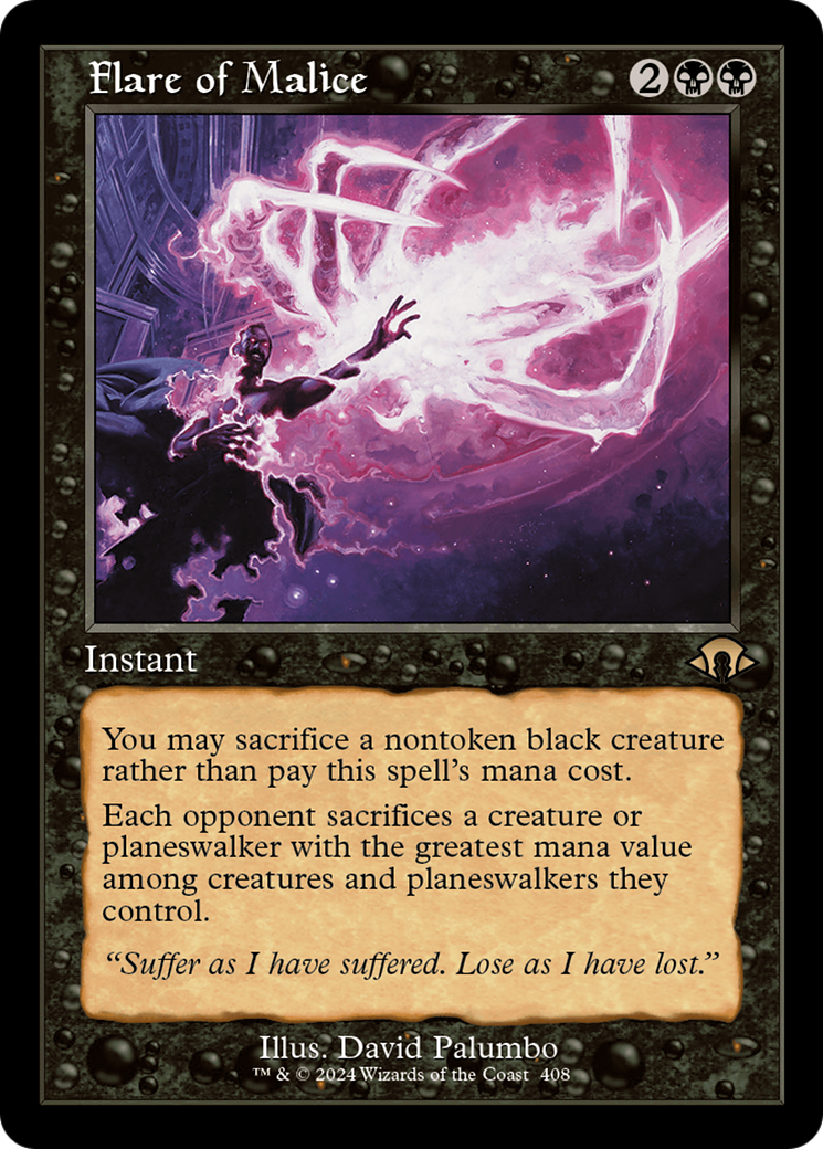 Flare of Malice (Retro) [Modern Horizons 3] | Odin's Place