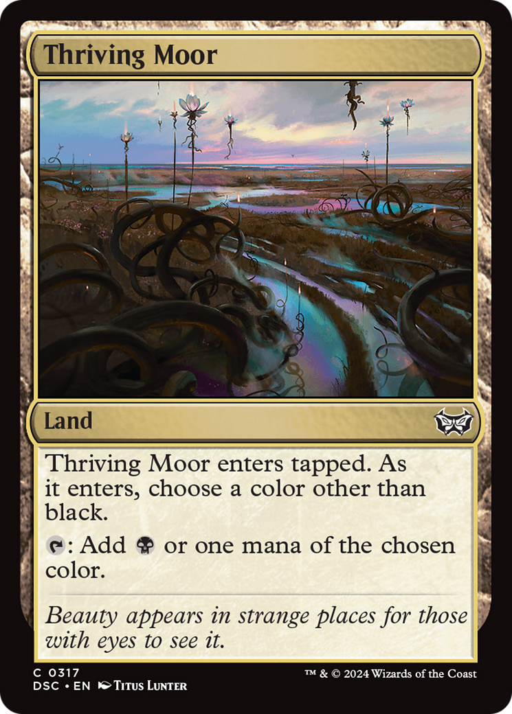 Thriving Moor [Duskmourn: House of Horror Commander] | Odin's Place
