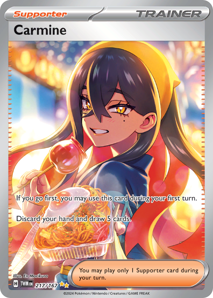 Carmine (217/167) [Scarlet & Violet: Twilight Masquerade] | Odin's Place