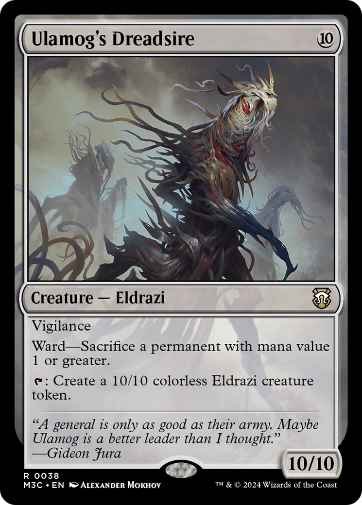 Ulamog's Dreadsire (Ripple Foil) [Modern Horizons 3 Commander] | Odin's Place