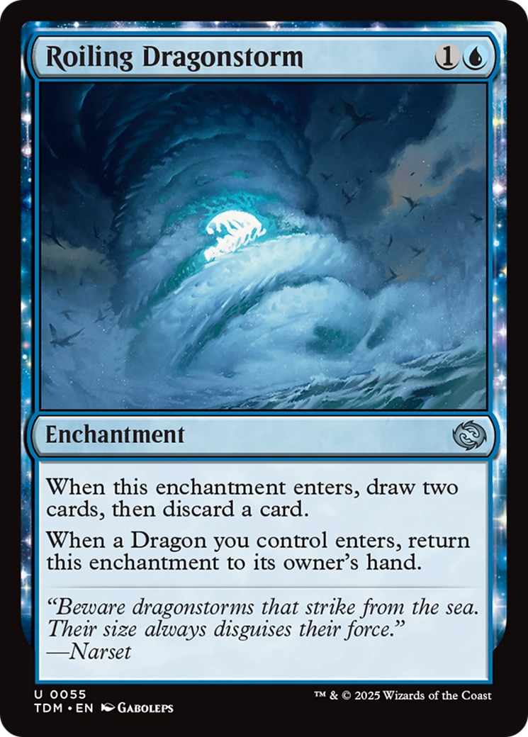 Roiling Dragonstorm [Tarkir: Dragonstorm] | Odin's Place