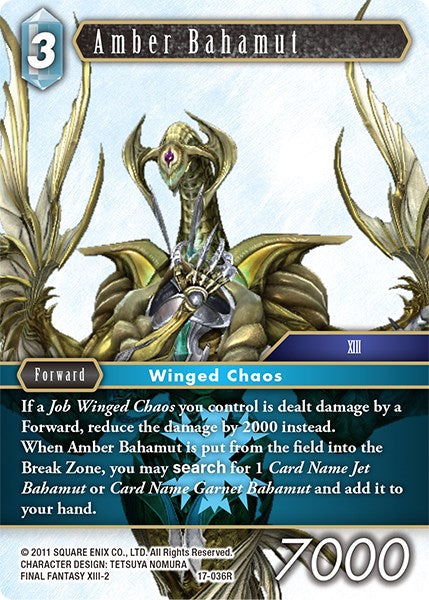 Amber Bahamut [Rebellion's Call] | Odin's Place