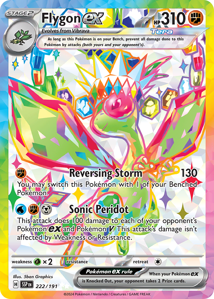 Flygon ex (222/191) [Scarlet & Violet: Surging Sparks] | Odin's Place