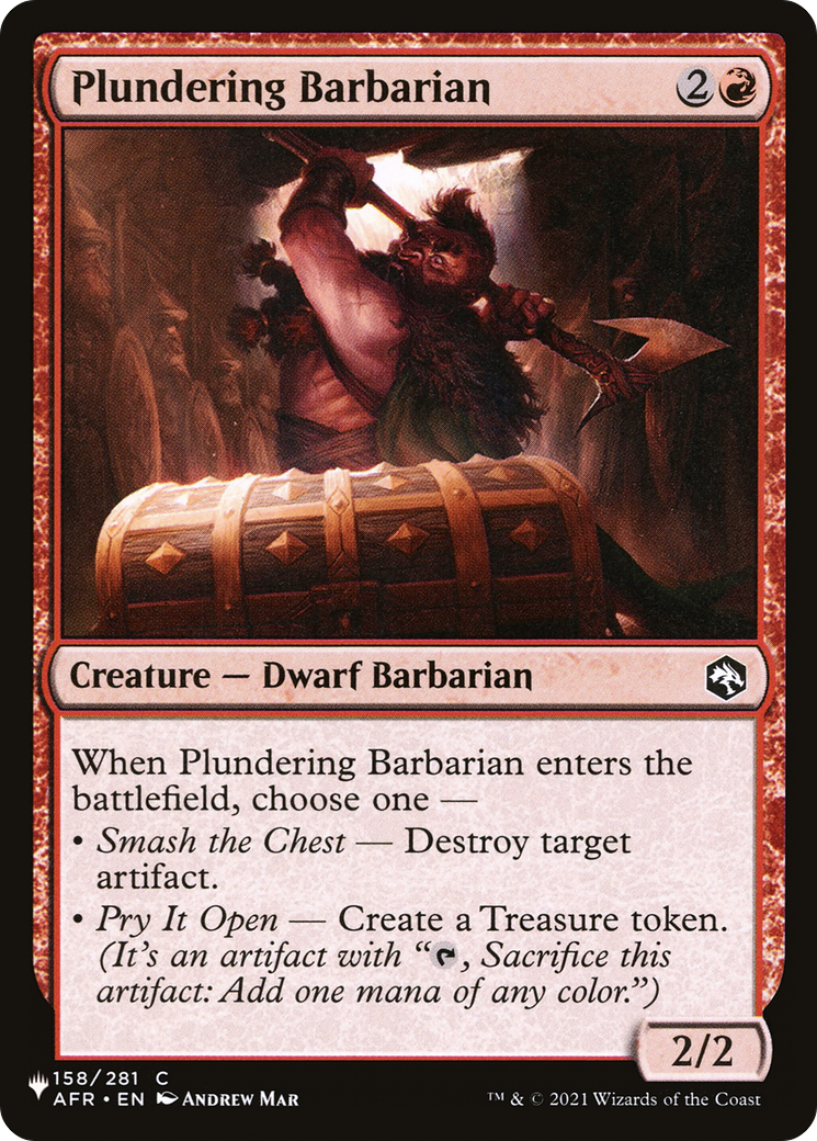 Plundering Barbarian [The List] | Odin's Place