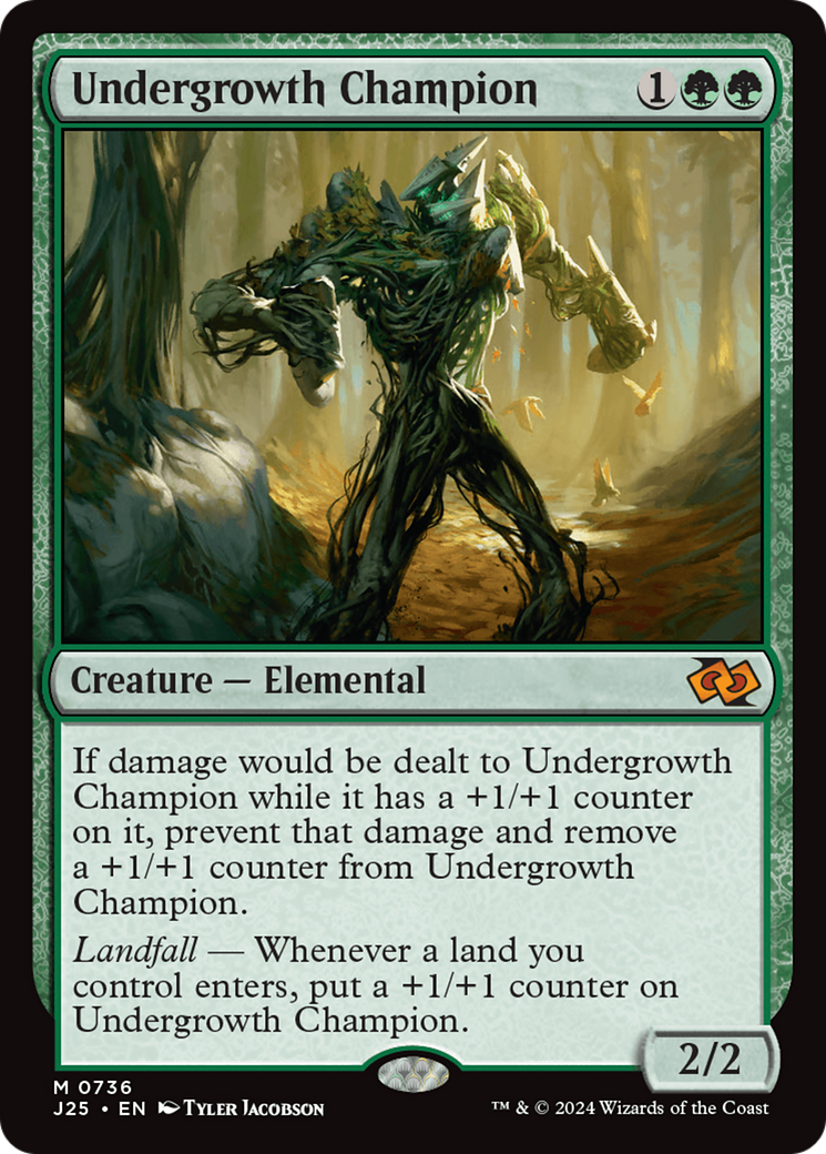 Undergrowth Champion [Foundations Jumpstart] | Odin's Place