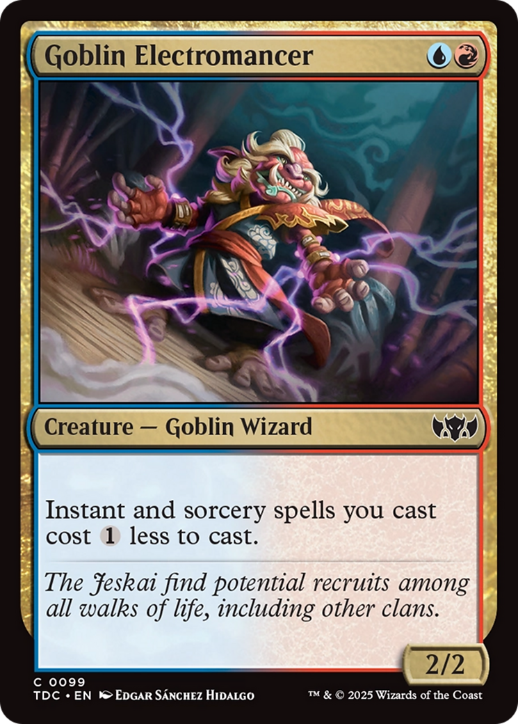 Goblin Electromancer [Tarkir: Dragonstorm Commander] | Odin's Place