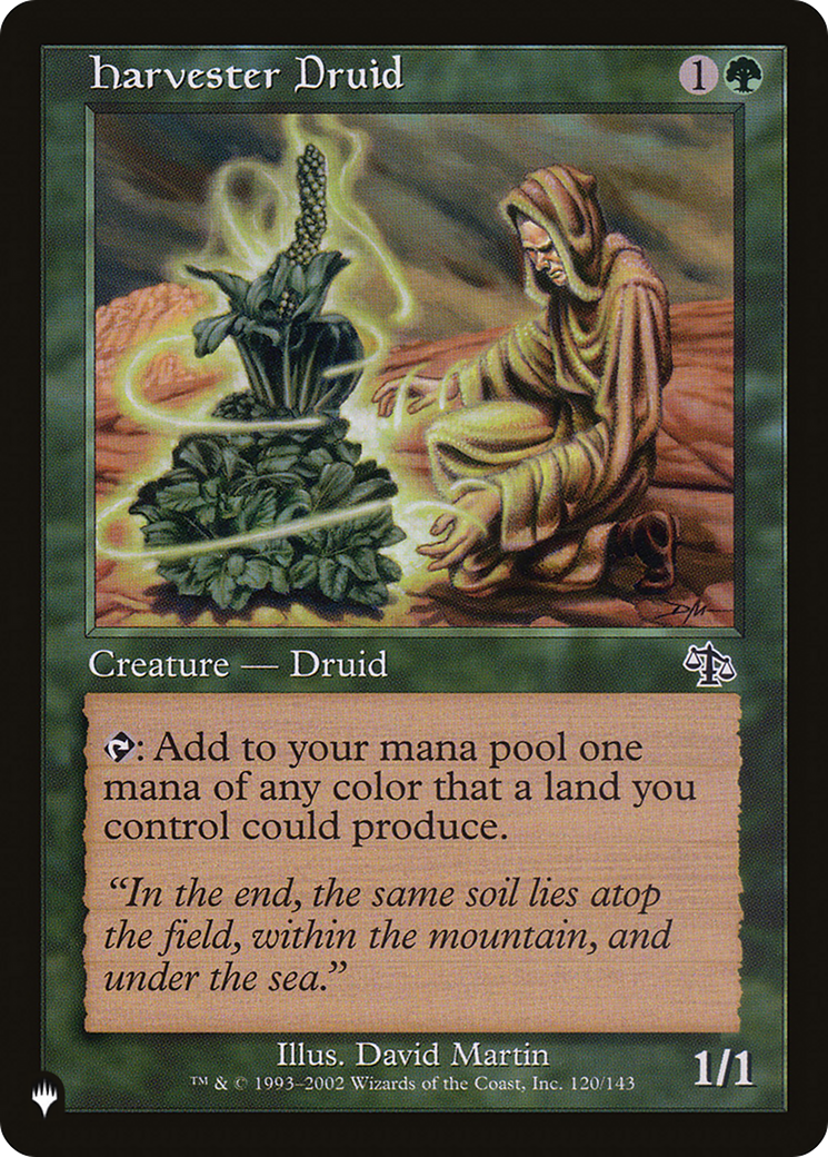 Harvester Druid [The List] | Odin's Place