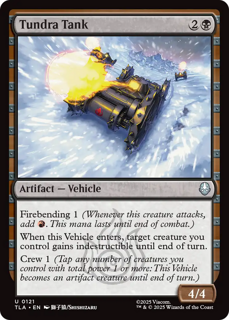 Tundra Tank [Avatar: The Last Airbender] | Odin's Place