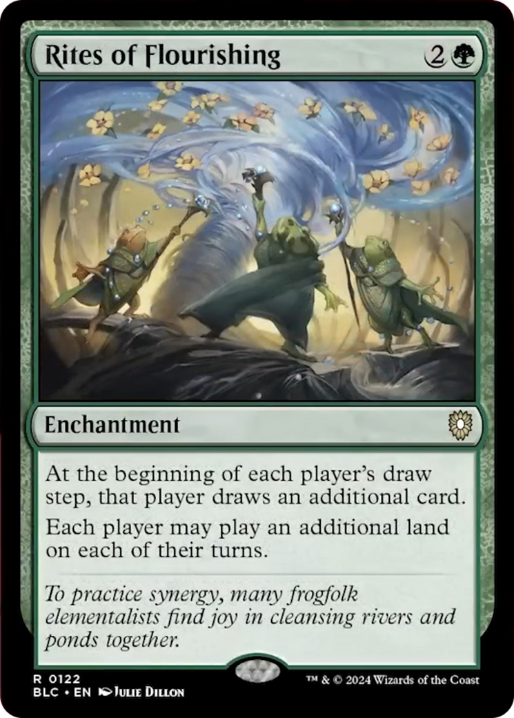 Rites of Flourishing [Bloomburrow Commander] | Odin's Place