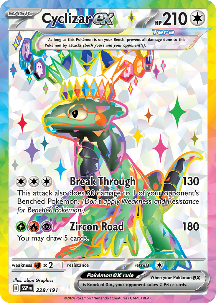 Cyclizar ex (228/191) [Scarlet & Violet: Surging Sparks] | Odin's Place