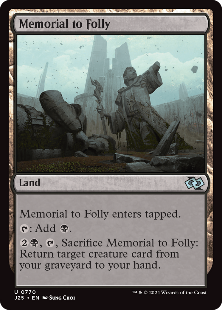 Memorial to Folly [Foundations Jumpstart] | Odin's Place